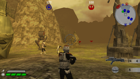 Star Wars Battlefront Renegade Squadron screenshot 3 for PSP